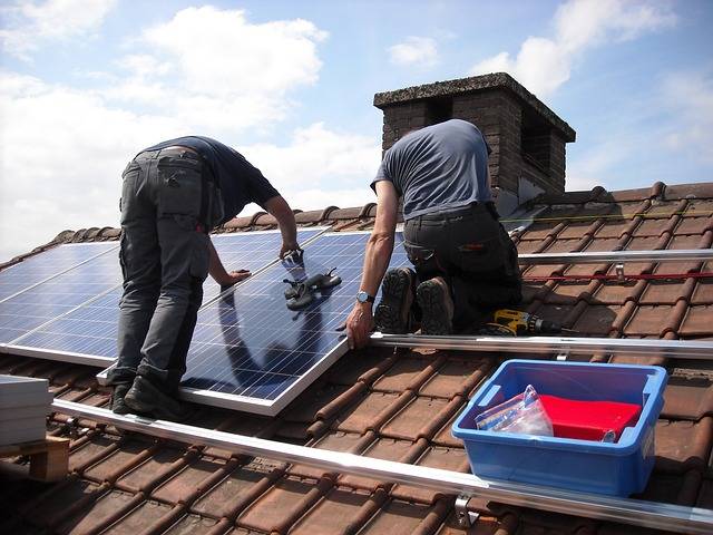 Configuration panneaux solaire domicile 