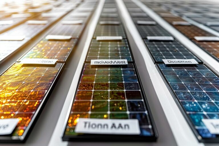 Types de cellules solaires : avantages/inconvénients expliqués