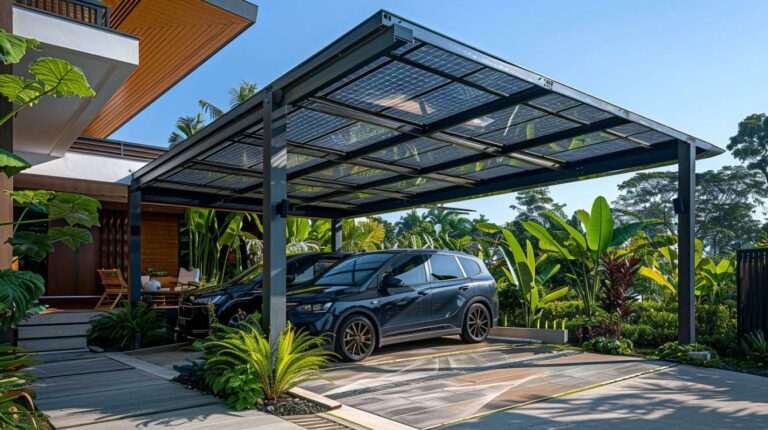 Le stockage solaire : la solution pour un carport éco-responsable
