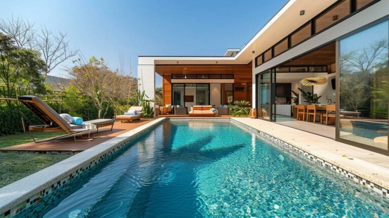 Quelle est la distance minimale à respecter entre une piscine et une maison ?